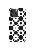 Black Circle Polkadots